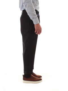 Berwich CHIAIA pantalone da uomo navy