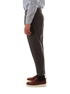 Berwich CHIAIA pantalone da uomo grey