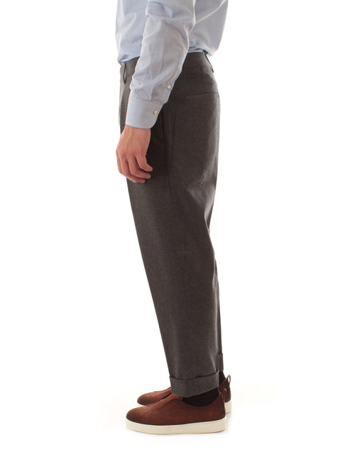 Berwich CHIAIA pantalone grey da uomo