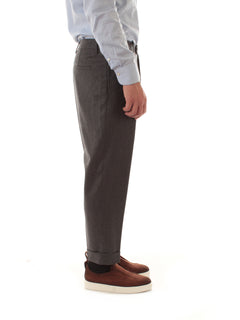 Berwich CHIAIA pantalone grey da uomo