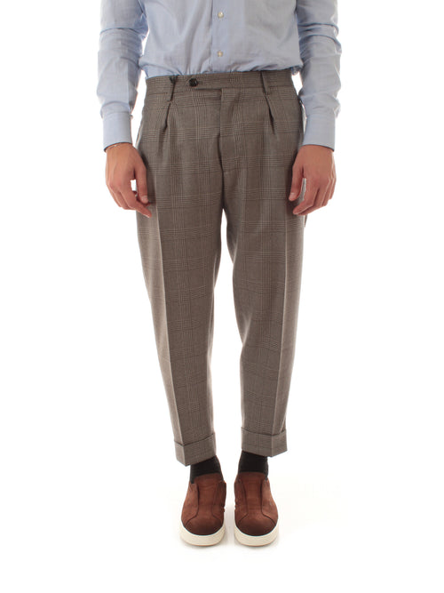 Berwich CHIAIA pantalone da uomo greige