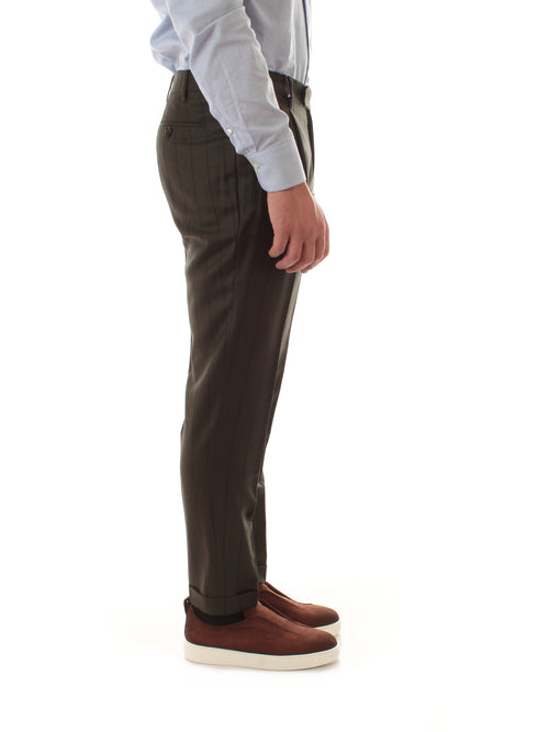 Berwich RETRO pantalone da uomo green