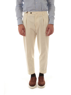 Berwich CHIAIA pantalone da uomo white