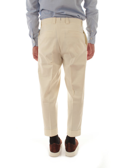 Berwich CHIAIA pantalone da uomo white