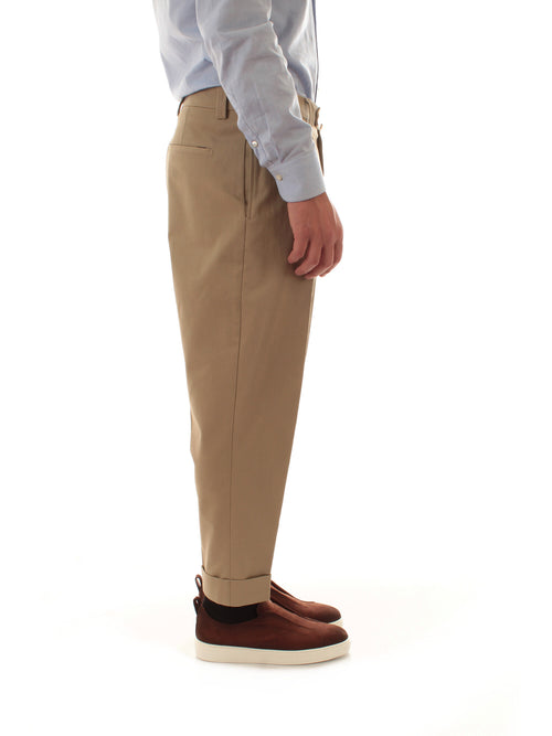 Berwich CHIAIA pantalone da uomo sand