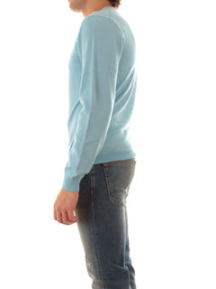 Sun 68 maglia girocollo in misto lana da uomo bice