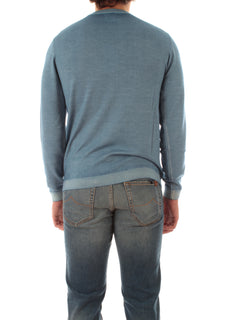 Sun 68 maglia girocollo in lana vintage da uomo bice