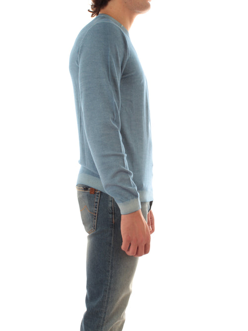 Sun 68 maglia girocollo in lana vintage da uomo bice