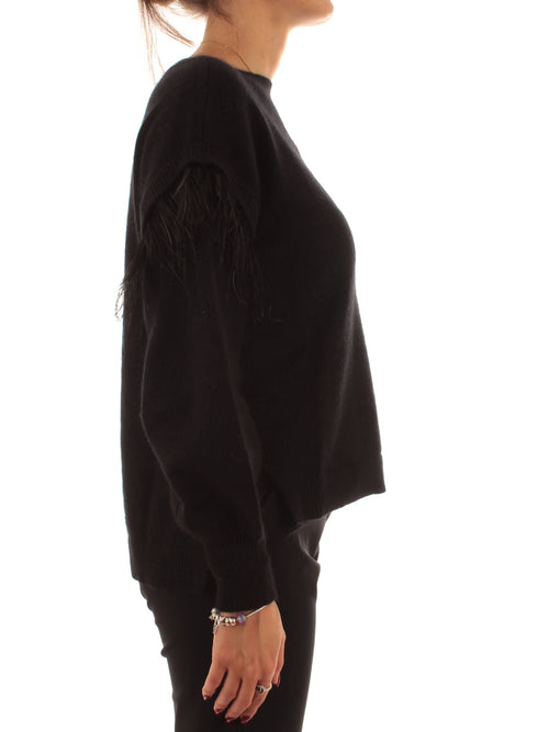 Twinset maglia da donna nero