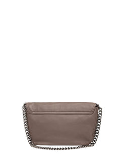 Patrizia Pepe borsa a spalla ESSENTIAL da donna dark tatami