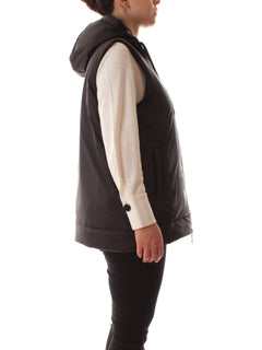 Luisa Viola gilet da donna nero
