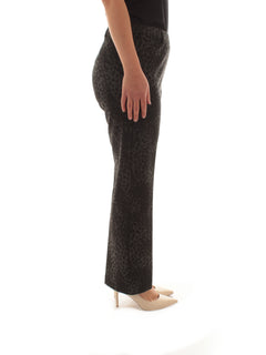 Luisa Viola pantaloni pull on da donna grigio