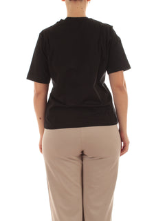 Elena Mirò T-shirt relaxed fit con ricamo Monogram da donna nero