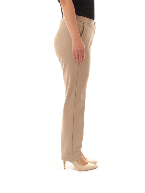 Elena Mirò pantaloni chinos da donna beige