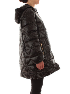 Elena Mirò piumino trapuntato con cappuccio da donna nero