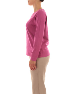 Elena Mirò maglia con scollo a barchetta da donna fucsia