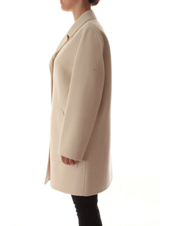 Elena Mirò cappotto in panno double da donna beige