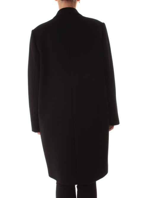 Elena Mirò cappotto in panno da donna nero