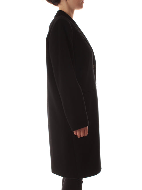 Elena Mirò cappotto in panno da donna nero