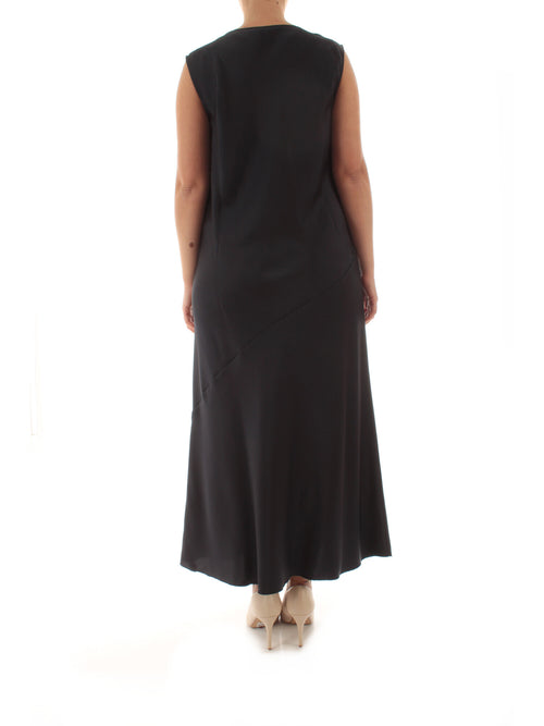 Persona By Marina Rinaldi VADA abito lungo in raso da donna blu