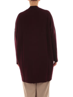 Persona By Marina Rinaldi TENORE cardigan da donna uva