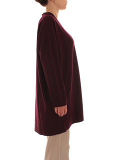 Persona By Marina Rinaldi TENORE cardigan da donna uva