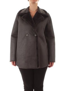 Persona By Marina Rinaldi RETINA caban reversibile da donna grigio medio