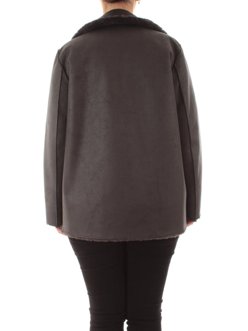 Persona By Marina Rinaldi RETINA caban reversibile da donna grigio medio