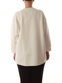 Marina Talia maglia in scuba da donna panna