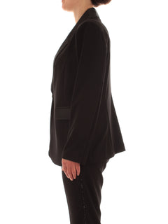 Marina Talia blazer con perline da donna nero