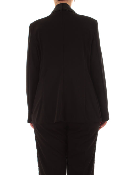 Marina Talia blazer con perline da donna nero
