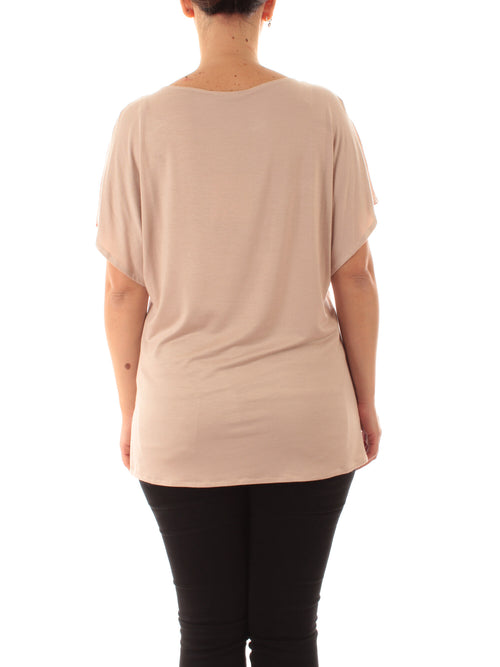 Marina Talia blusa da donna cipria