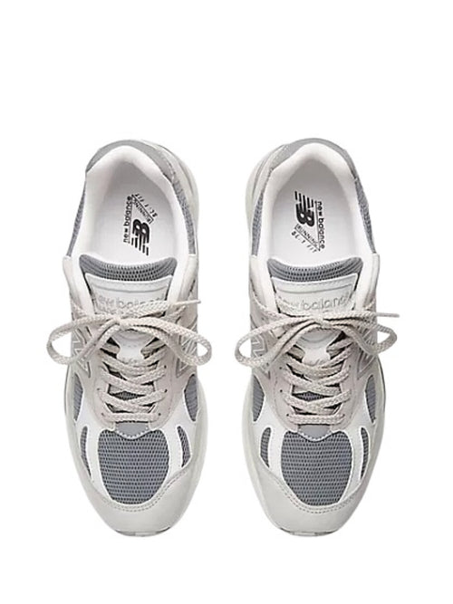 New balance sneaker 991v2 made in UK da uomo light grey