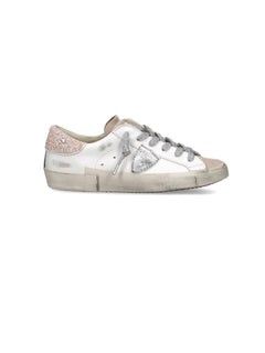 Philippe Model PRSX LOW sneaker da donna blanc/rose