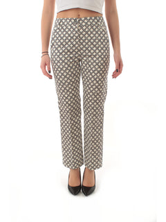 Emme Marella CLASSI pantalone flare da donna bianco/blu