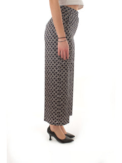 Emme Marella CARAFFA pantalone in twill da donna blu