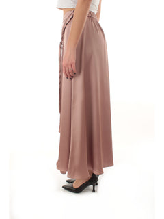 Emme Marella PAPILLA gonna lunga con spacco da donna malva