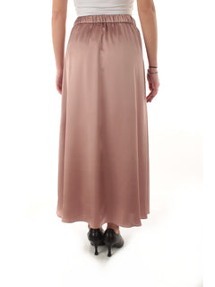 Emme Marella PAPILLA gonna lunga con spacco da donna malva