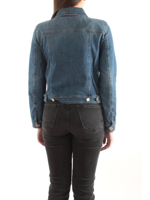 Iblues giacca in denim da donna blue jeans