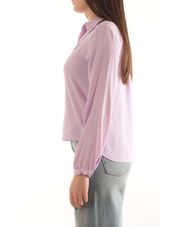 Iblues blusa in misto seta da donna lilla