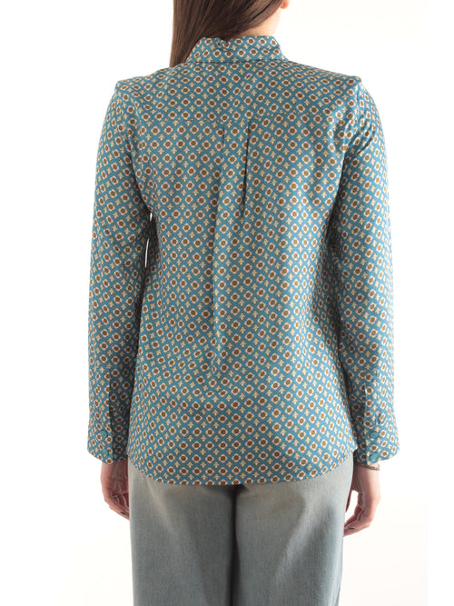 Iblues camicia dritta da donna anice
