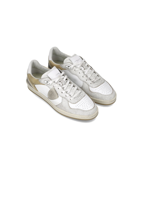 Philippe Model PGAL LOW sneaker da uomo blanc sable
