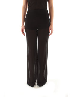 Jucca pantalone acetato da donna nero