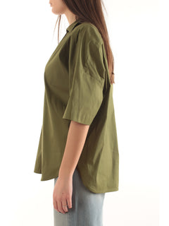 Iblues camicia da donna verde militare