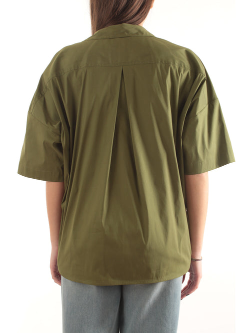 Iblues camicia da donna verde militare