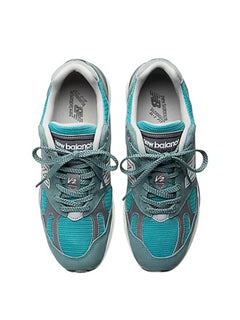 New Balance sneaker made in UK 991v2 da uomo forged porcelain green/trooper