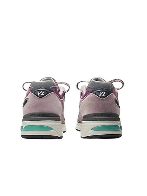 New Balance sneaker made in UK 991v2 da uomo forged porcelain green/trooper