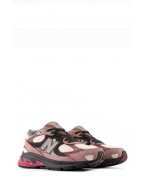 New Balance sneaker 2010 da uomo rosewood/violet