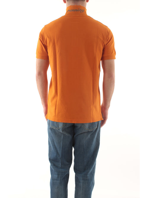 Sun 68 polo vintage da uomo rust