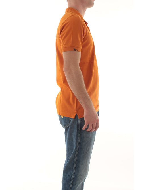 Sun 68 polo vintage da uomo rust